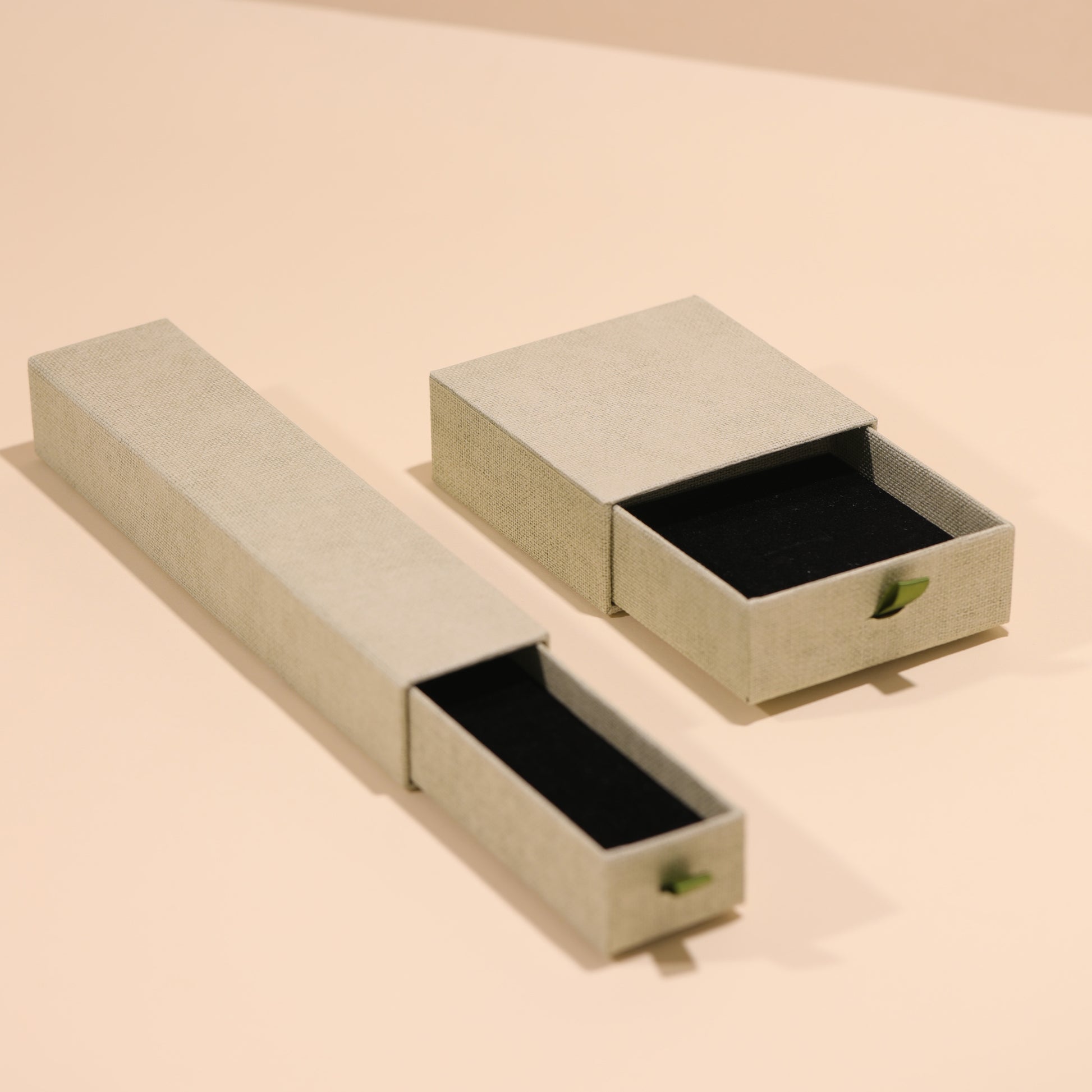 Linen Drawer Jewelry Box