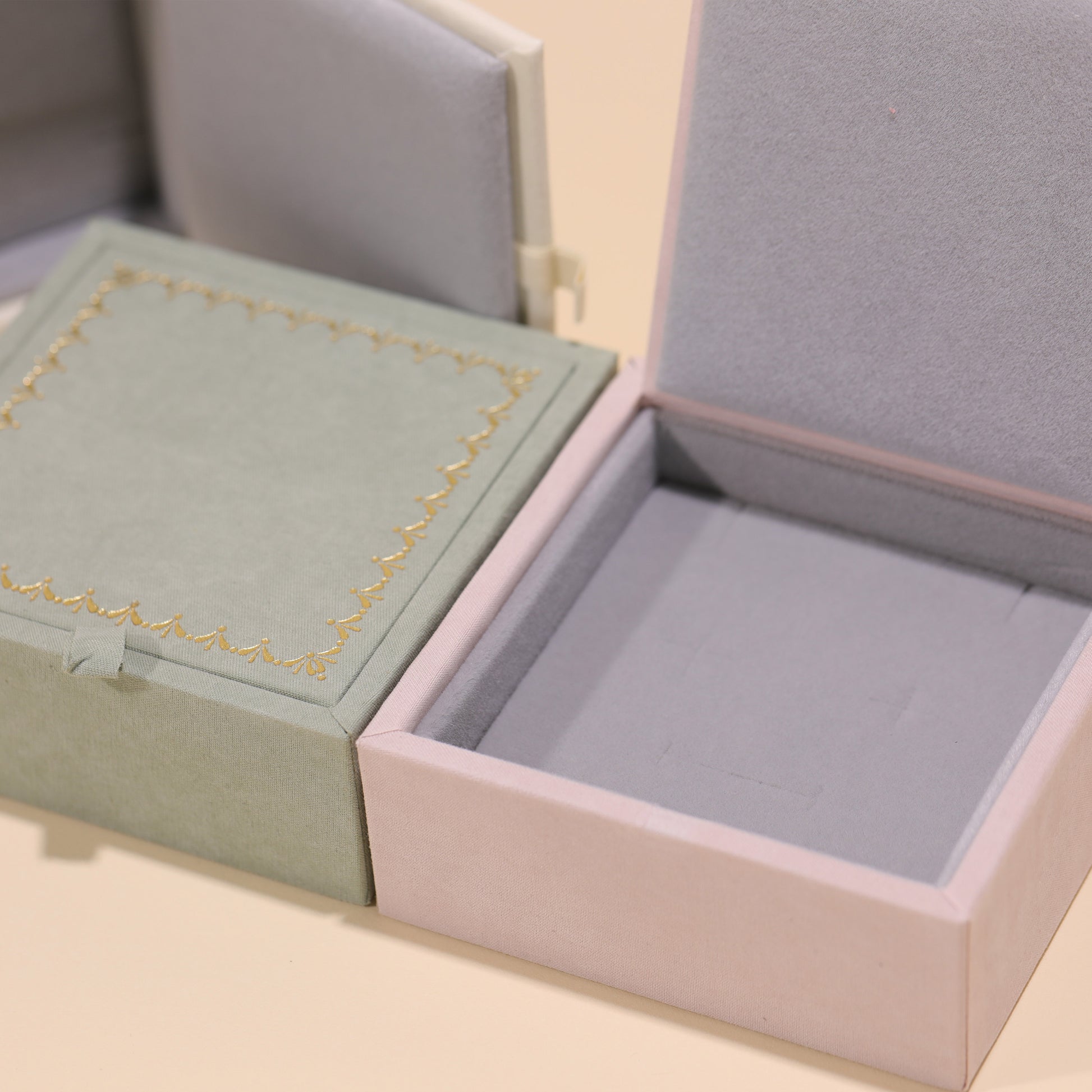 Golden Frame Jewelry Box
