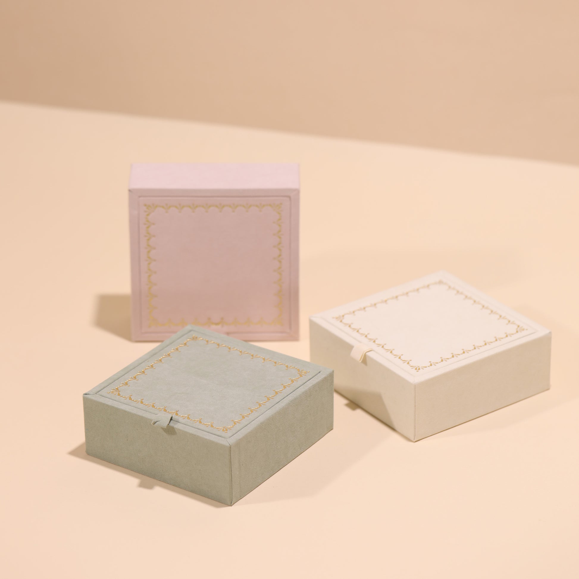 Golden Frame Jewelry Box
