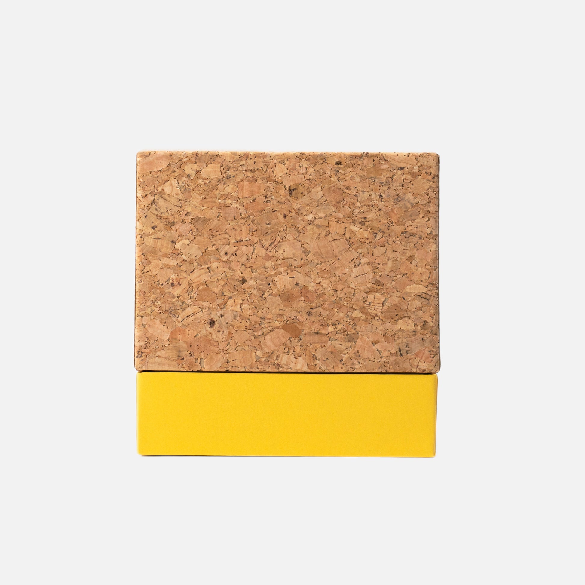 Cork Base Gift Box with Kraft Lid