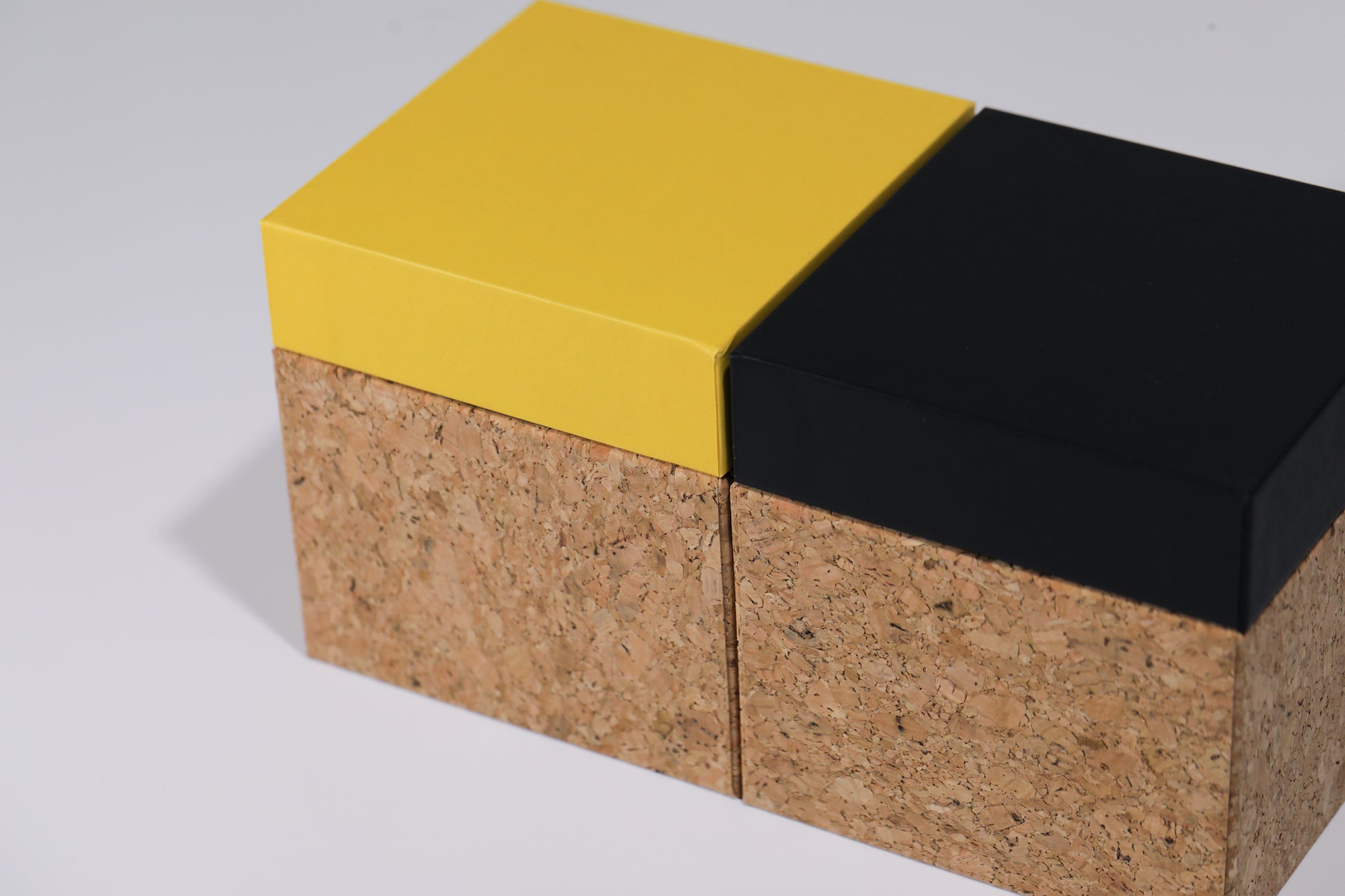 Cork Base Gift Box with Kraft Lid