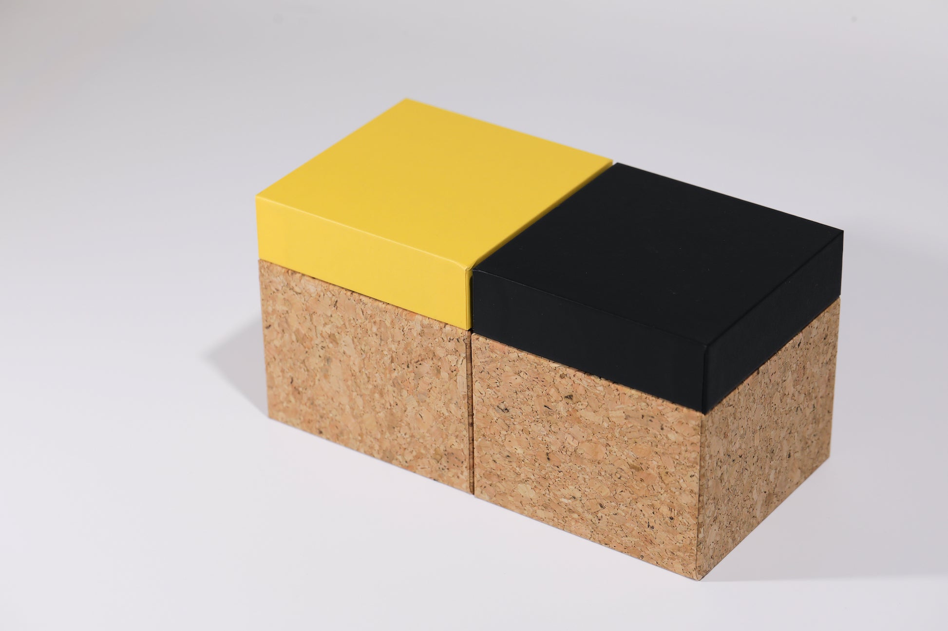 Cork Base Gift Box with Kraft Lid
