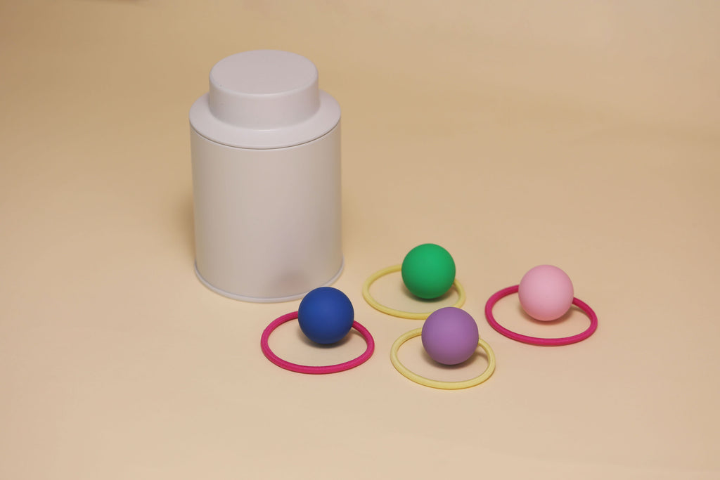 Colorful Candy Canister Metal