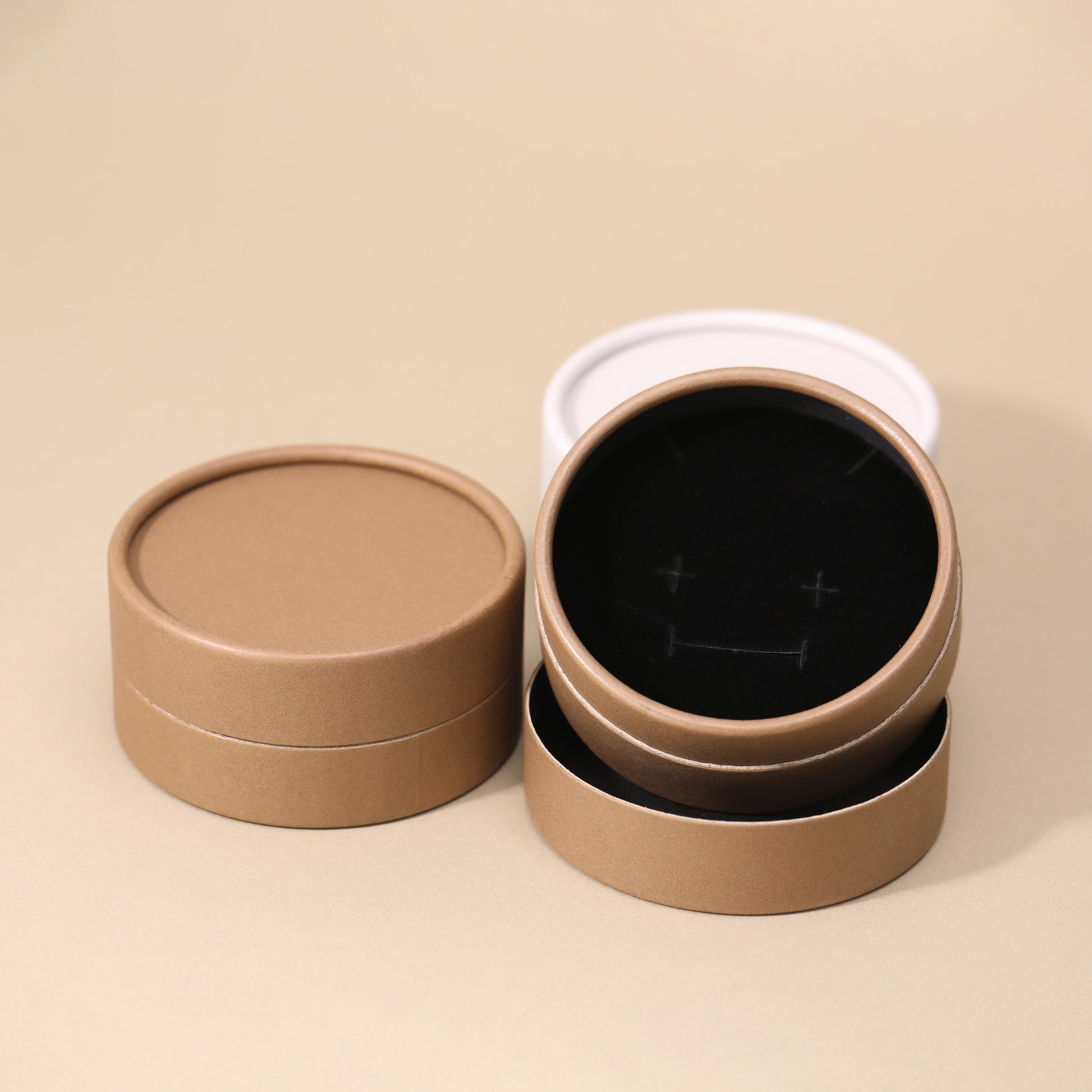 Round Rigid Jewelry Box (50 Pack)