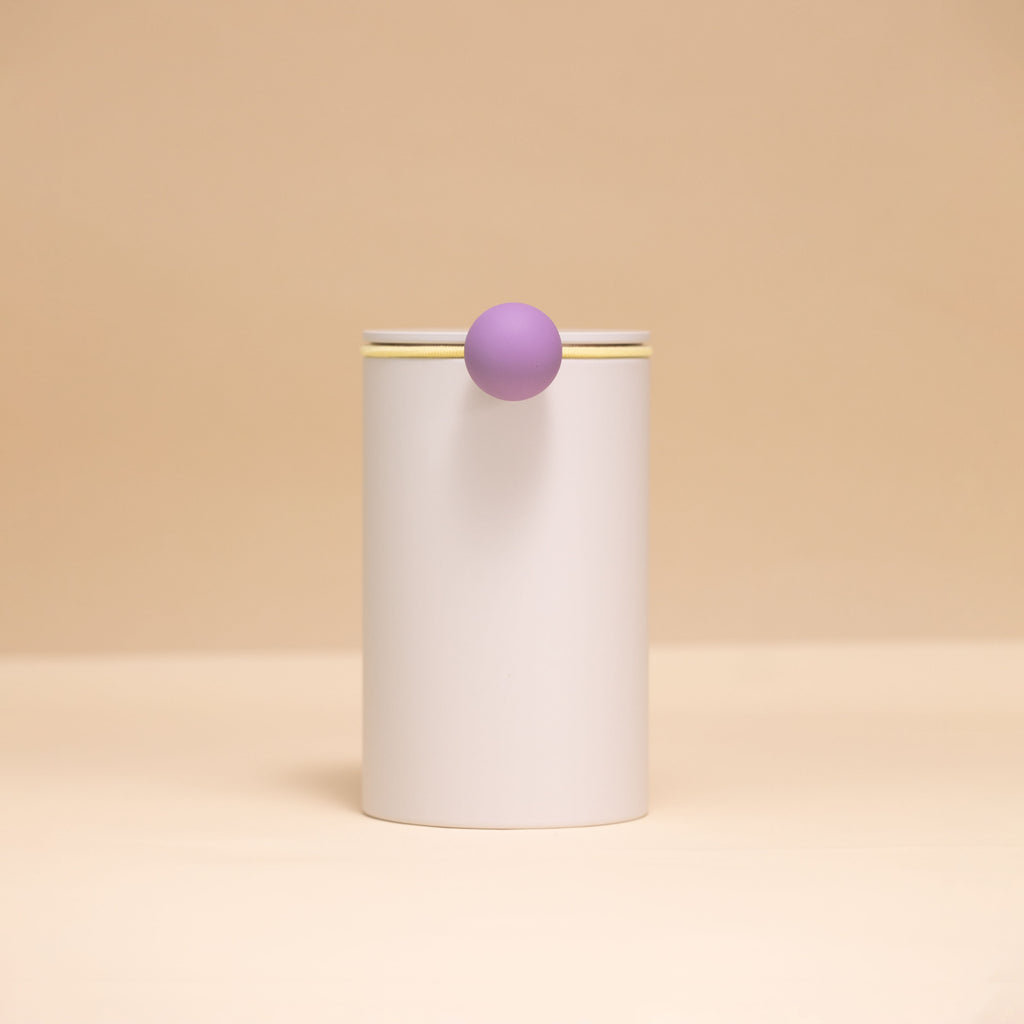 Colorful Candy Canister Metal Round