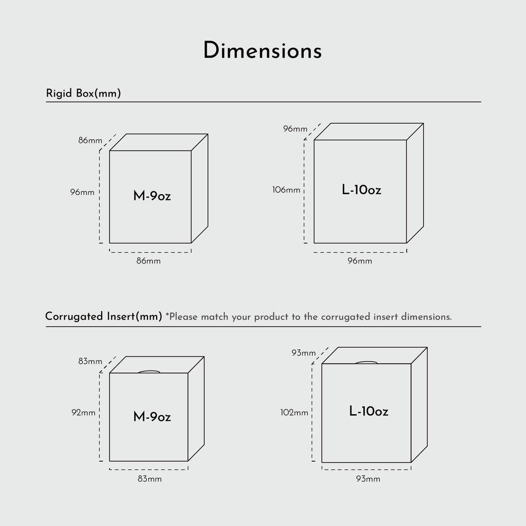 Black Candle Box – Wholesale 25 Pack