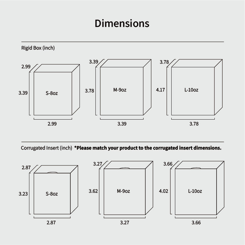 WHITE MIST CANDLE BOX