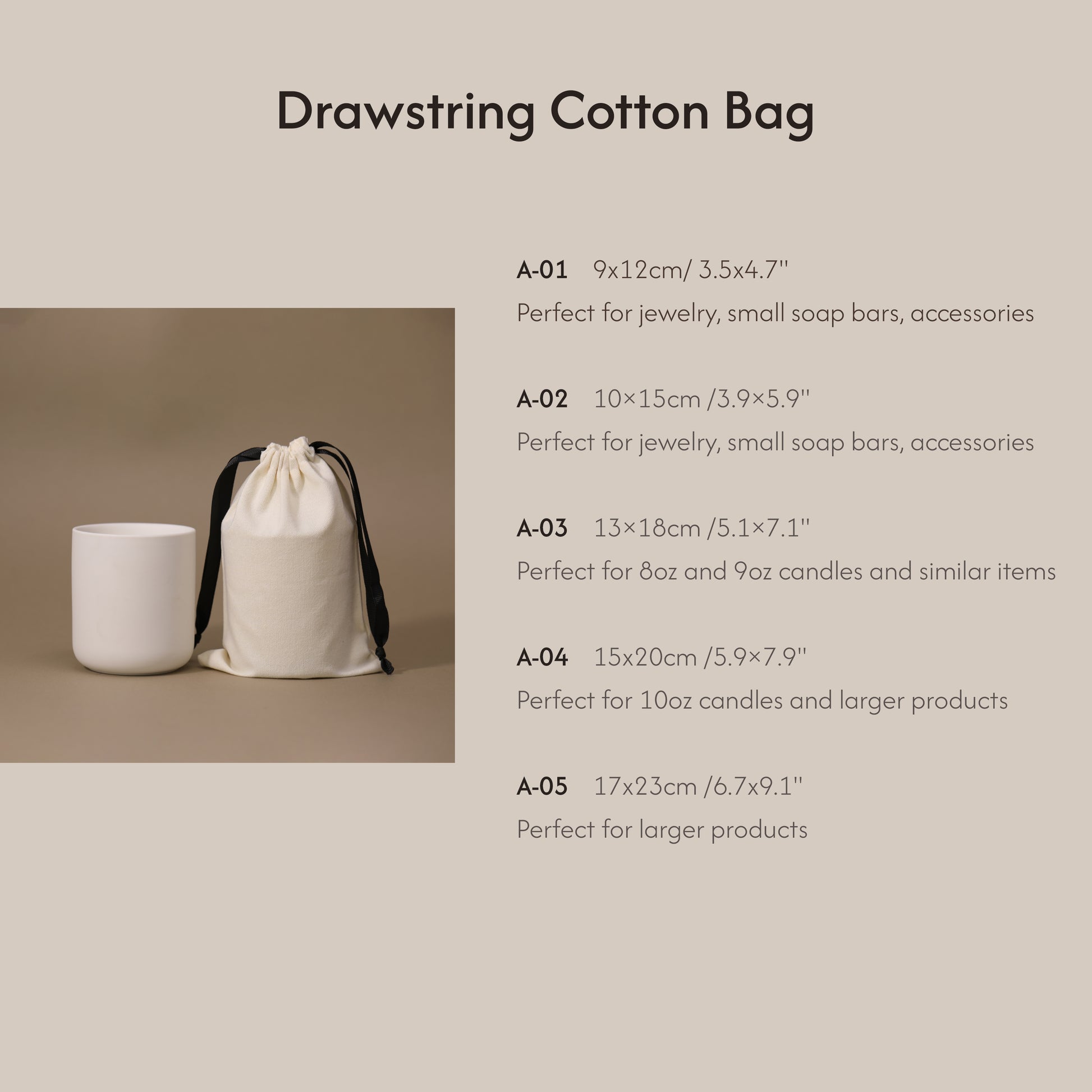 Drawstring Bag Sample Set – Try Before You Bulk Order