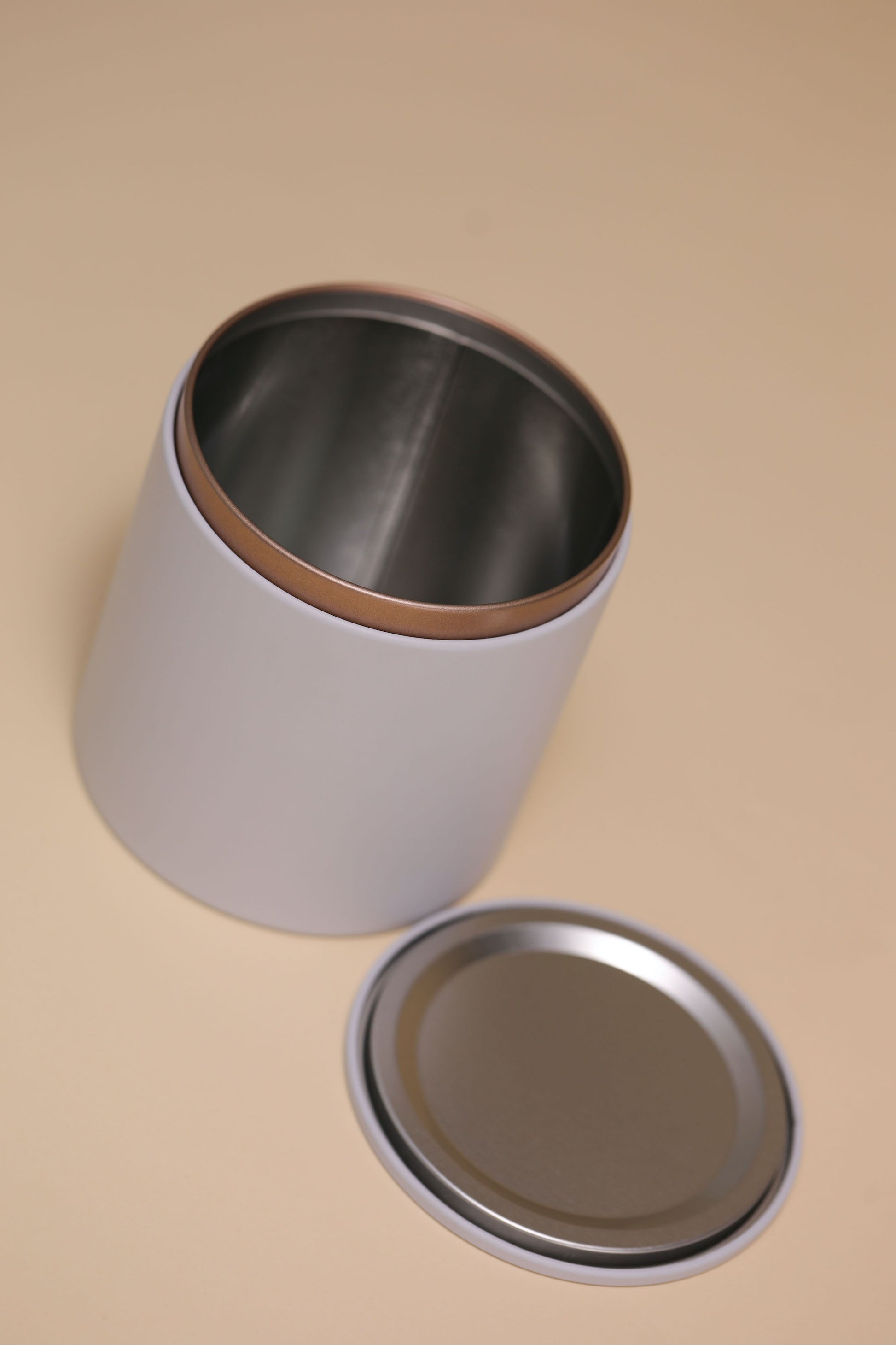 Colorful Candy Canister Metal Round