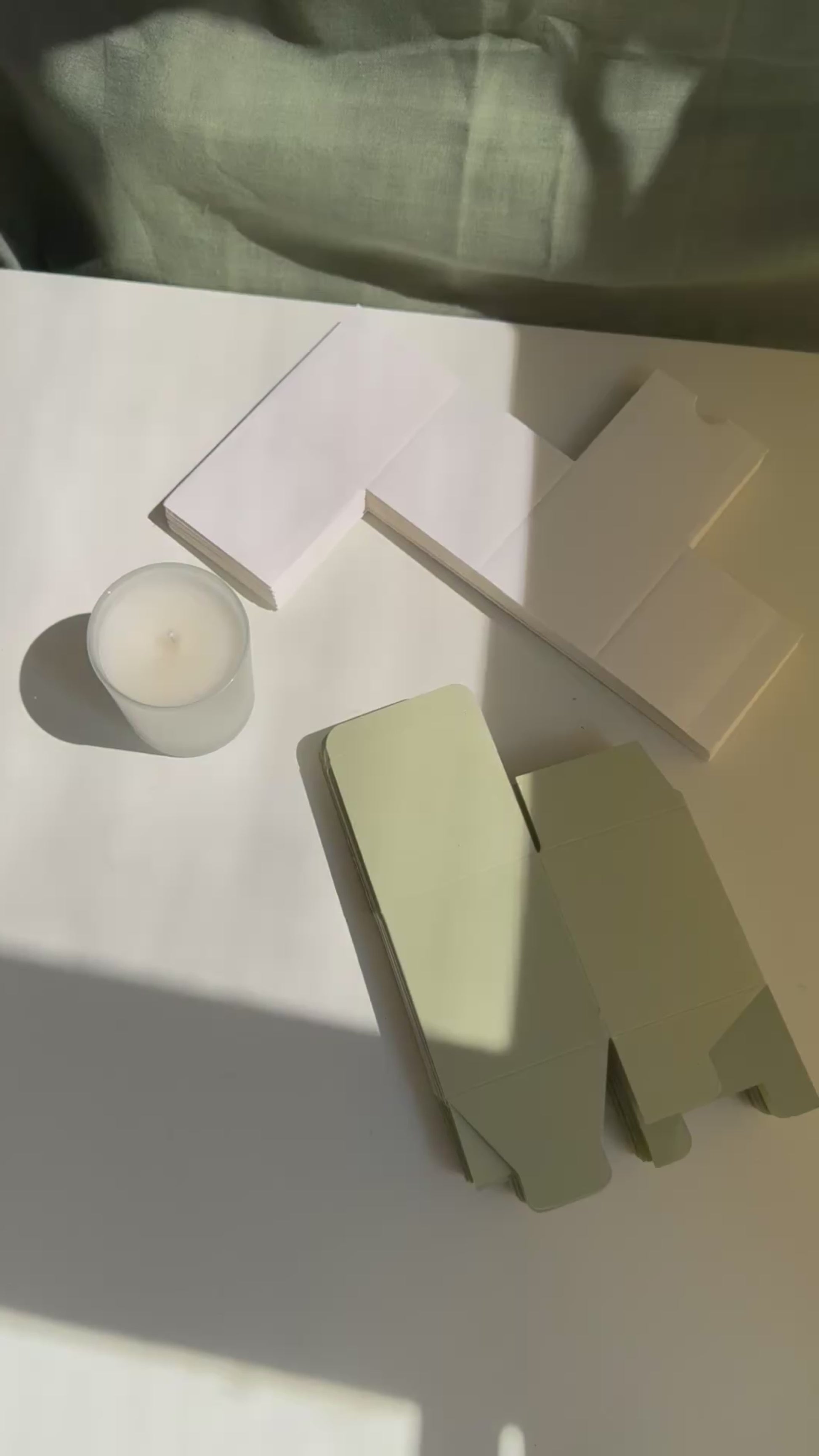 MOSS SERENITY CANDLE BOX